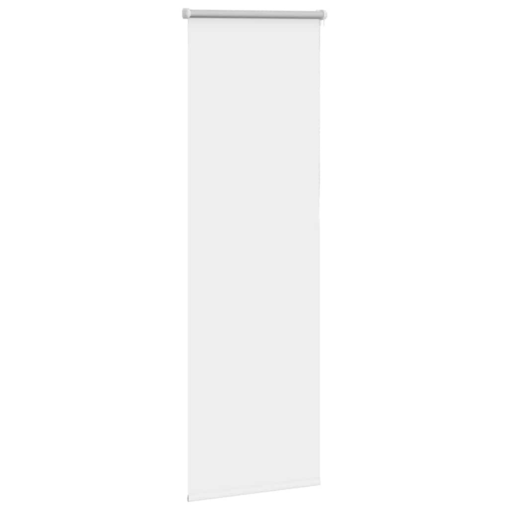 vidaXL Ρολέρ Μπλακάουτ Λευκό 50x130 εκ. Πλάτος υφάσματος 45,7 εκ.