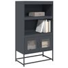 vidaXL Highboard Ανθρακί 68x39x123 cm Χάλυβας