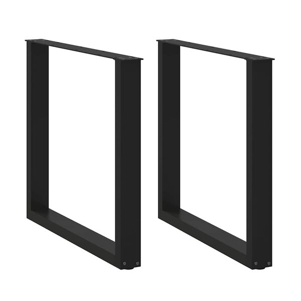 vidaXL &Pi;ό&delta;&iota;&alpha; &Tau;&rho;&alpha;&pi;&epsilon;&zeta;&alpha;&rho;ί&alpha;&sigmaf; &sigma;&epsilon; &Sigma;&chi;ή&mu;&alpha; U, 2 &tau;&epsilon;&mu;. &Mu;&alpha;ύ&rho;&omicron;, &Alpha;&tau;&sigma;ά&lambda;&iota; 90x(72-73) &epsilon;&kappa;.