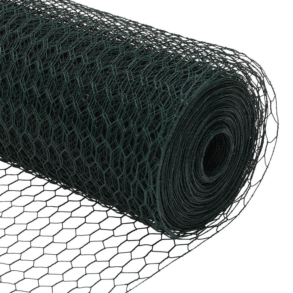 Φράκτης Hexagon vidaXL Πράσινος 1.6x50 μ Ατσάλι