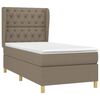 vidaXL &Kappa;&rho;&epsilon;&beta;ά&tau;&iota; Boxspring &mu;&epsilon; &Sigma;&tau;&rho;ώ&mu;&alpha; Taupe 80x200 &epsilon;&kappa;. &Upsilon;&phi;&alpha;&sigma;&mu;ά&tau;&iota;&nu;&omicron;