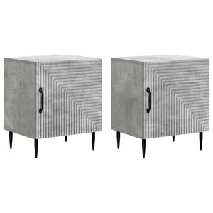vidaXL &Kappa;&omicron;&mu;&omicron;&delta;ί&nu;&omicron; 2 pcs &Gamma;&kappa;&rho;&iota; &Sigma;&kappa;&upsilon;&rho;&omicron;&delta;έ&mu;&alpha;&tau;&omicron;&sigmaf; 43 x 34,5 x 50 &epsilon;&kappa;