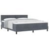 vidaXL &Kappa;&rho;&epsilon;&beta;ά&tau;&iota; &mu;&epsilon; &epsilon;&lambda;&alpha;&tau;ή&rho;&iota;&alpha; &Sigma;&kappa;&omicron;ύ&rho;&omicron; &Gamma;&kappa;&rho;&iota; 180 x 200 cm &Beta;&epsilon;&lambda;&omicron;ύ&delta;&omicron;