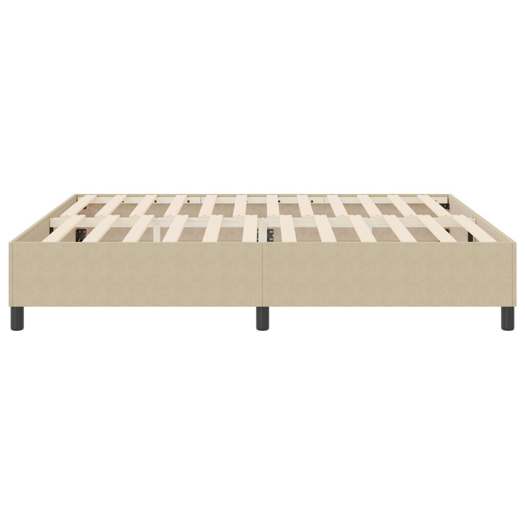 vidaXL Κρεβάτι Box Spring Ανοιχτό Πράσινο Γκρι Σούπερ Κινγκ Από Κορδέλα