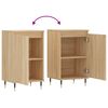 vidaXL Συρταριέρα Sonoma Δρυς 40 x 35 x 70 εκ. από Επεξεργασμένο Ξύλο