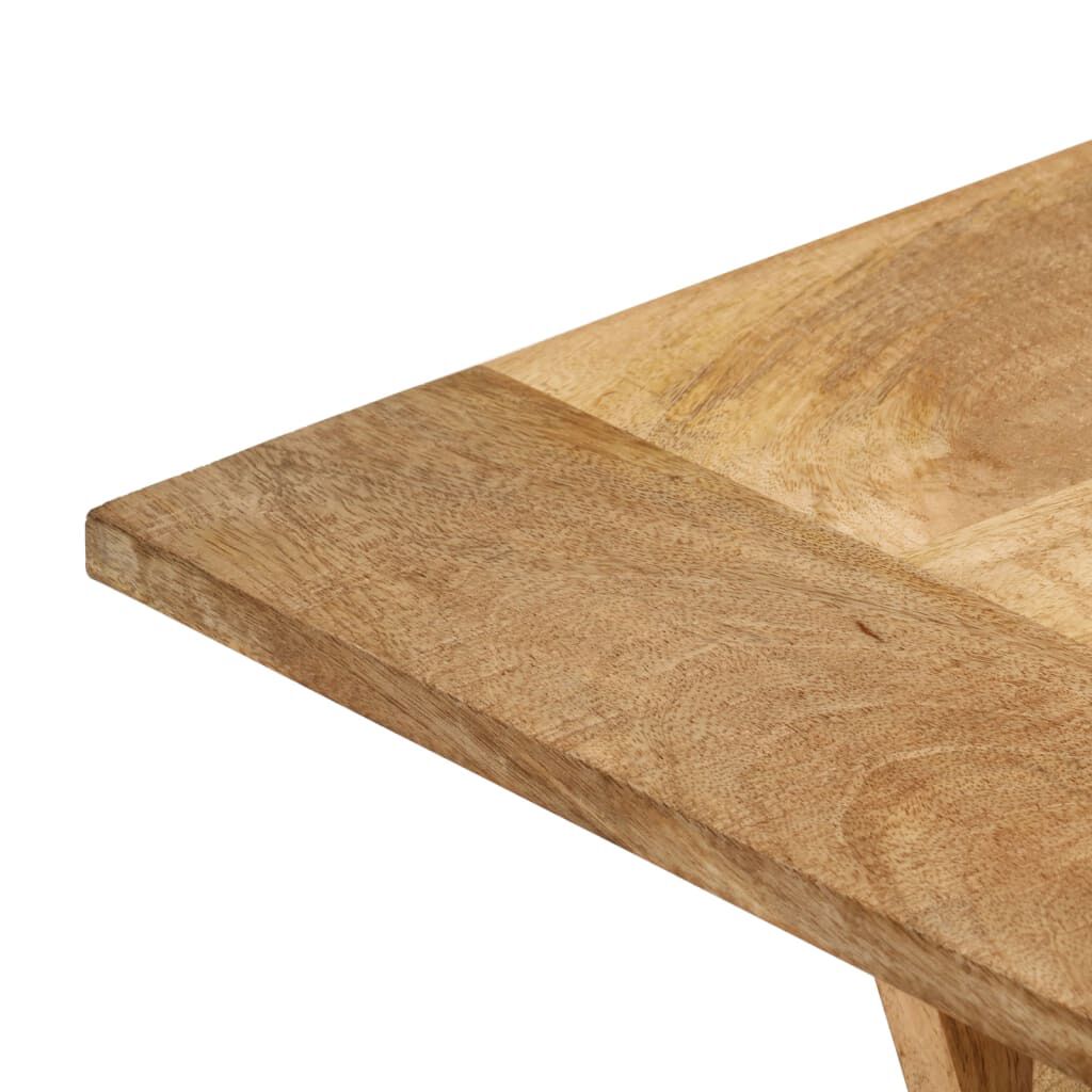 vidaXL Πάγκος 110 x 35 x 45 εκ. από Μασίφ Ξύλο Μάνγκο
