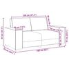 vidaXL Σετ Καναπέ με μαξιλάρι 3 pcs Γκρι 220 x 78 x 84 εκ. Βελούδο