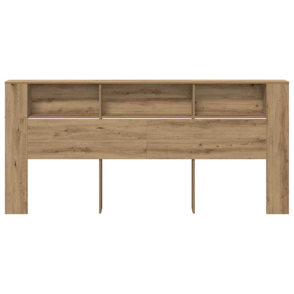 vidaXL Κρεβάτι με Κεφαλάρι 220 x 18,5 x 104,5 εκ. Επεξεργασμένο ξύλο