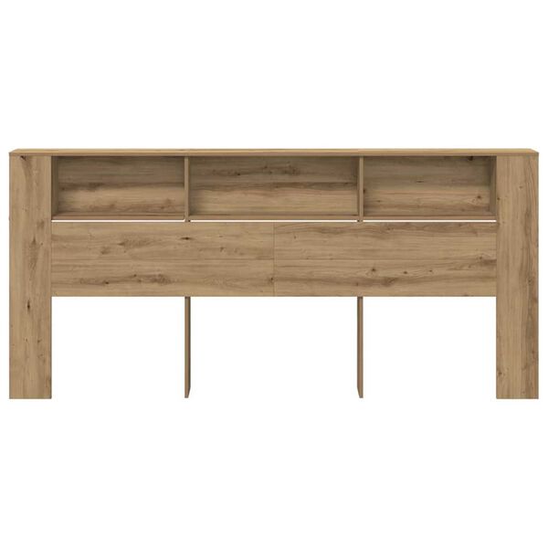 vidaXL Κρεβάτι με Κεφαλάρι 220 x 18,5 x 104,5 εκ. Επεξεργασμένο ξύλο