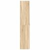 vidaXL Ντουλάπα Παπουτσιών Καφέ 80 x 35.5 x 180 εκ Επεξεργασμένο ξύλο