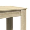 vidaXL Τραπέζι Μπαρ Sonoma Δρυς 102x50x103,5εκ. Επεξεργ. Ξύλο