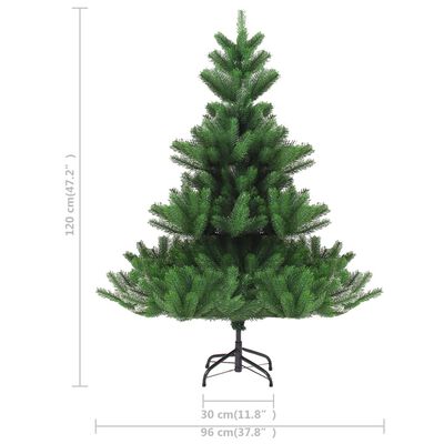 vidaXL Χριστουγεννιάτικο Δέντρο Έλατο Nordmann Τεχνητό Πράσινο 120 εκ.