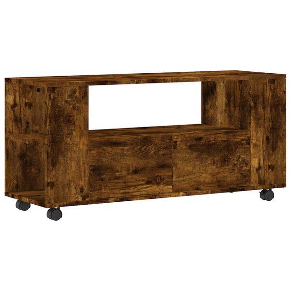 vidaXL Έπιπλο Τηλεόρασης Καπνιστή Δρυς 102x34,5x43 εκ. Επεξ. Ξύλο