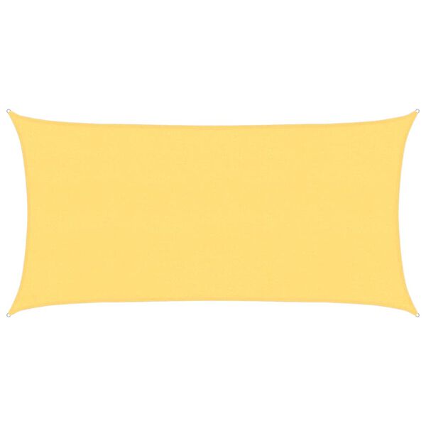 vidaXL Πανί Σκίασης Μπεζ 2,5 x 4,5 μ. από HDPE 160 γρ./μ²