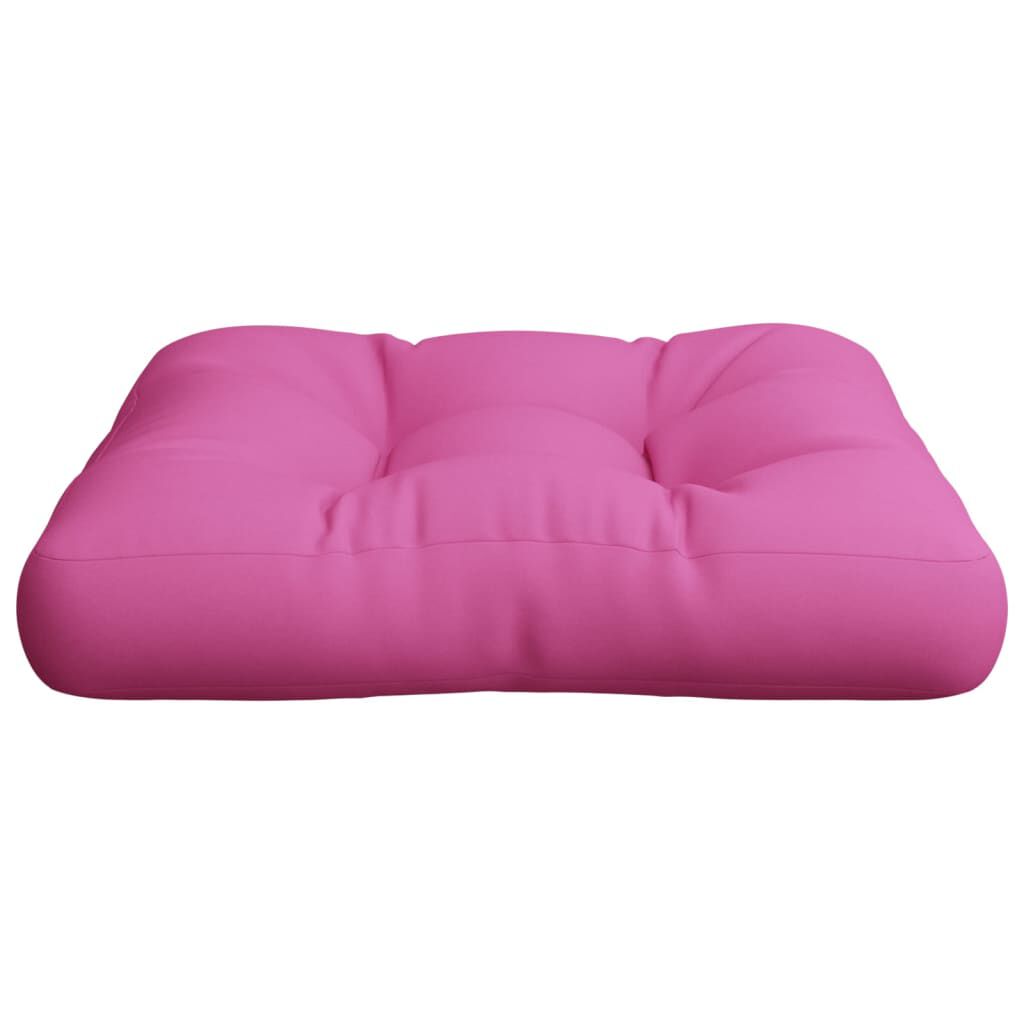 vidaXL Μαξιλάρι Παλέτας Ροζ 58 x 58 x 10 εκ. από Ύφασμα Oxford