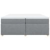vidaXL &Kappa;&rho;&epsilon;&beta;ά&tau;&iota; Boxspring &mu;&epsilon; &Sigma;&tau;&rho;ώ&mu;&alpha; &Alpha;&nu;&omicron;&iota;&chi;&tau;ό &Gamma;&kappa;&rho;&iota; 200x200 &epsilon;&kappa;. &Upsilon;&phi;&alpha;&sigma;&mu;ά&tau;&iota;&nu;&omicron;