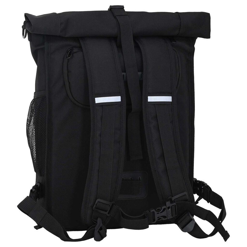 vidaXL Τσάντα Ποδηλάτου για Ράφι 20 L Μαύρη 31x13x58 εκ