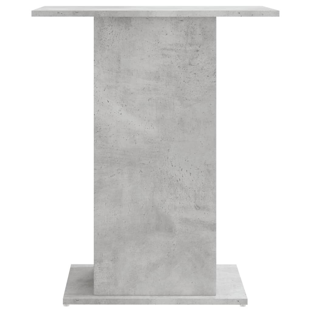 vidaXL Βάση Ενυδρείου Γκρι Σκυροδ. 60,5x36x72,5 εκ. Επεξεργασμένο Ξύλο