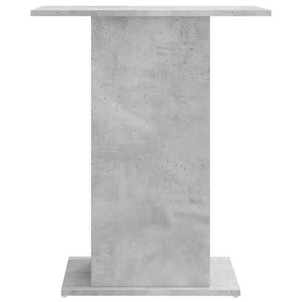 vidaXL Βάση Ενυδρείου Γκρι Σκυροδ. 60,5x36x72,5 εκ. Επεξεργασμένο Ξύλο