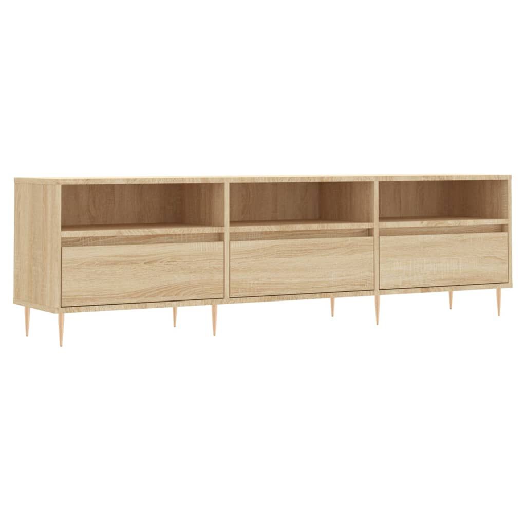 vidaXL Έπιπλο Τηλεόρασης Sonoma Δρυς 150x30x44,5 εκ. Επεξ. Ξύλο
