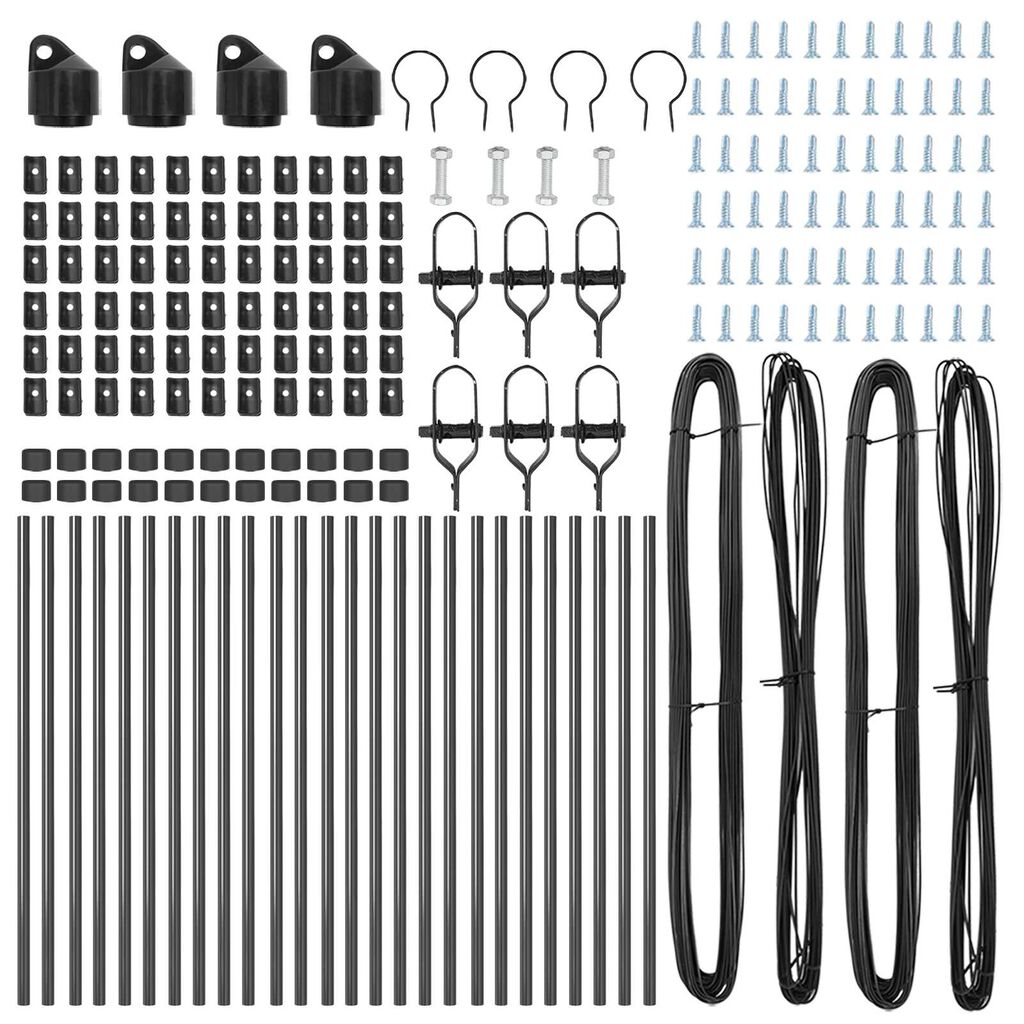 vidaXL Στύλος Περιφράξεων 26 pcs Γκρι 3.2 x 3.2 x 80 εκ Ατσάλι