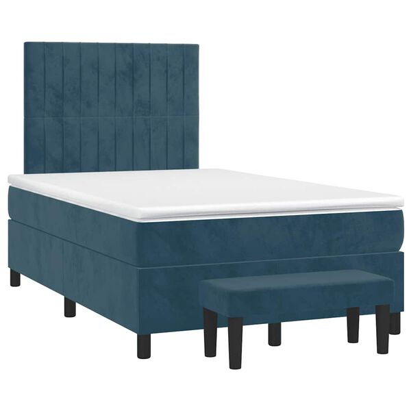 vidaXL &Kappa;&rho;&epsilon;&beta;ά&tau;&iota; Boxspring &mu;&epsilon; &Sigma;&tau;&rho;ώ&mu;&alpha; &Sigma;&kappa;&omicron;ύ&rho;&omicron; &Mu;&pi;&lambda;&epsilon; 120x200 &epsilon;&kappa;. &Beta;&epsilon;&lambda;&omicron;ύ&delta;&iota;&nu;&omicron;