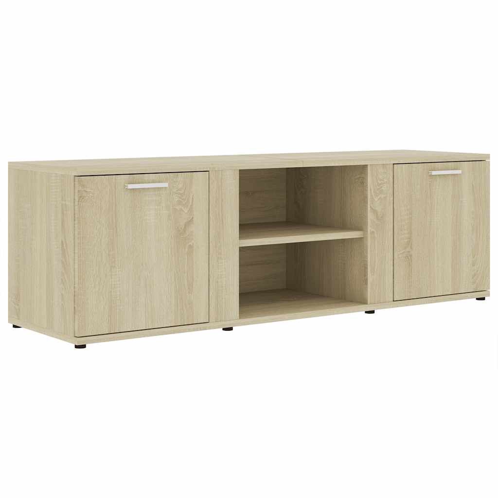 vidaXL Έπιπλο Τηλεόρασης Sonoma Δρυς 120 x 34 x 37 εκ. από Επεξ. Ξύλο