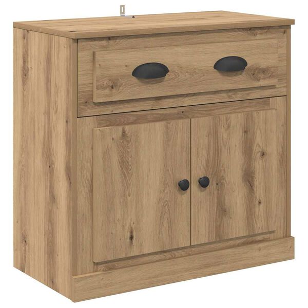 vidaXL Highboard Artisan Oak 70 x 35,5 x 67,5 &epsilon;&kappa;. &Epsilon;&pi;&epsilon;&xi;&epsilon;&rho;&gamma;&alpha;&sigma;&mu;έ&nu;&omicron; &xi;ύ&lambda;&omicron;