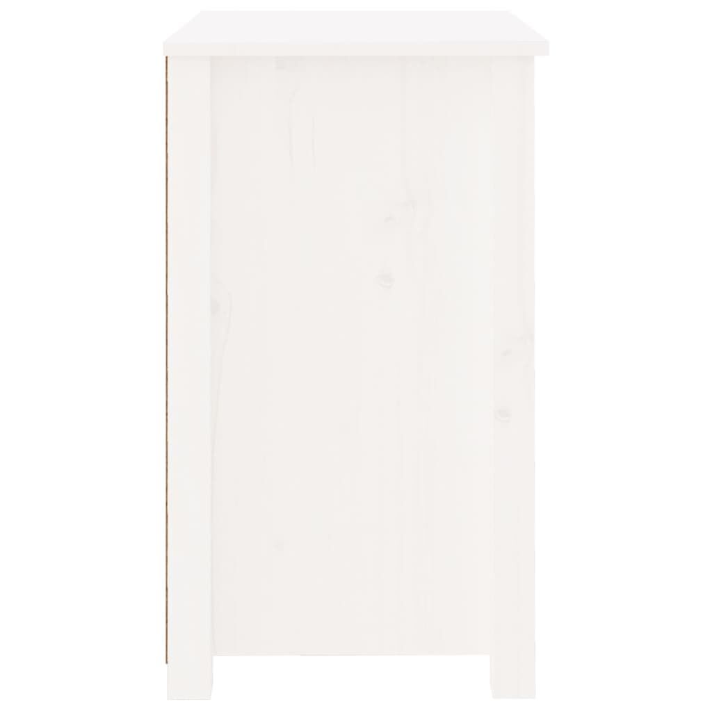 vidaXL Κομοδίνο 50 x 35 x 61,5 εκ. από Μασίφ Ξύλο Πεύκου