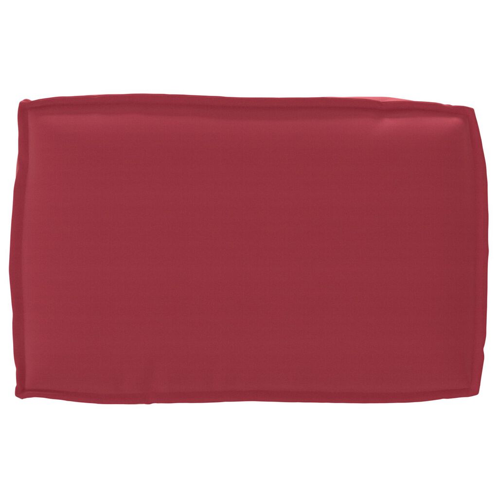 vidaXL Μαξιλάρι Παλέτας για Πλάτη Κόκκινο 60x40x12 cm Από Ύφασμα Oxford