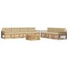 vidaXL &Sigma;&epsilon;&iota;&rho;ά &Kappa;&alpha;&nu;&alpha;&pi;έ &Epsilon;&xi;&omega;&tau;&epsilon;&rho;&iota;&kappa;&omicron;ύ 8 pcs &Lambda;&epsilon;&upsilon;&kappa;ό &kappa;&alpha;&iota; &Mu;&pi;&epsilon;&zeta; 79 x 79 x 37 &epsilon;&kappa;