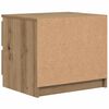 vidaXL Κομοδίνα 2 τεμ Artisan Oak 50x40x43.5 cm Κατασκευασμένο ξύλο