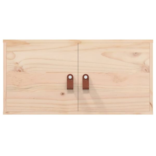 vidaXL Ντουλάπι Τοίχου 60x30x30 εκ. από Μασίφ Ξύλο Πεύκου