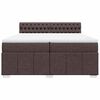 vidaXL &Kappa;&rho;&epsilon;&beta;ά&tau;&iota; Boxspring &mu;&epsilon; &Sigma;&tau;&rho;ώ&mu;&alpha; &Sigma;&kappa;&omicron;ύ&rho;&omicron; &Kappa;&alpha;&phi;έ 200x200 &epsilon;&kappa;. &Upsilon;&phi;&alpha;&sigma;&mu;ά&tau;&iota;&nu;&omicron;
