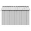 vidaXL Σπιτάκι σκύλου με οροφή 113x153x101 cm Γαλβανισμένος χάλυβας