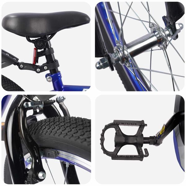 vidaXL &Pi;&alpha;&iota;&delta;&iota;&kappa;ό &Pi;&omicron;&delta;ή&lambda;&alpha;&tau;&omicron; 20 ί&nu;&tau;&sigma;&epsilon;&sigmaf; &gamma;&iota;&alpha; &pi;&alpha;&iota;&delta;&iota;ά 6-11 &epsilon;&tau;ώ&nu; &Sigma;&kappa;&omicron;ύ&rho;&omicron; &Mu;&pi;&lambda;&epsilon;