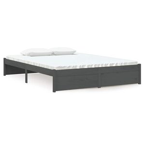 vidaXL &Pi;&lambda;&alpha;ί&sigma;&iota;&omicron; &Kappa;&rho;&epsilon;&beta;&alpha;&tau;&iota;&omicron;ύ &Gamma;&kappa;&rho;&iota; 135 x 190 &epsilon;&kappa; &alpha;&pi;ό &Xi;ύ&lambda;&omicron; &Pi;&epsilon;ύ&kappa;&omicron;&upsilon; Double