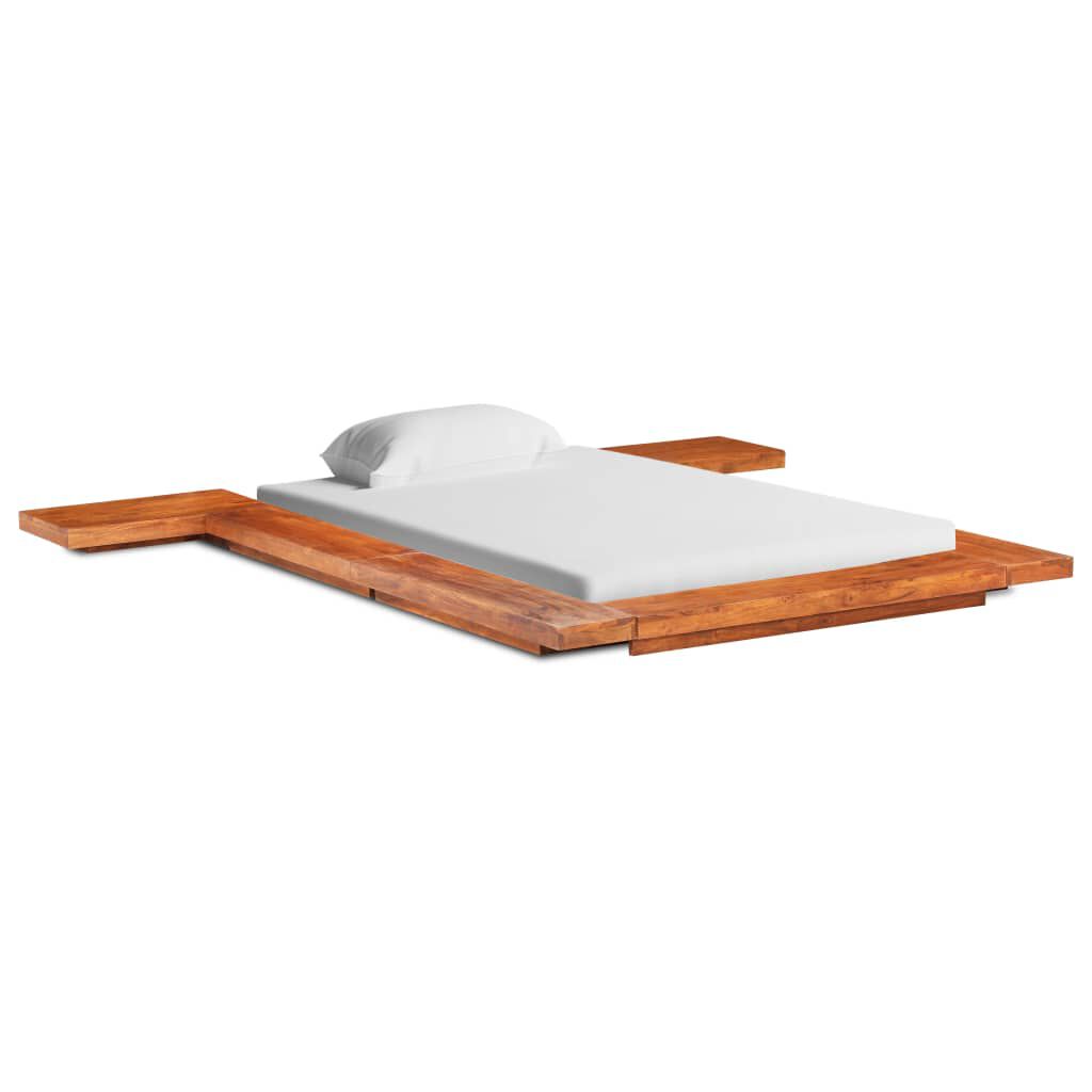 vidaXL Πλαίσιο Κρεβατιού Futon Ιαπωνικό 100x200 εκ. Μασίφ Ξύλο Ακακίας