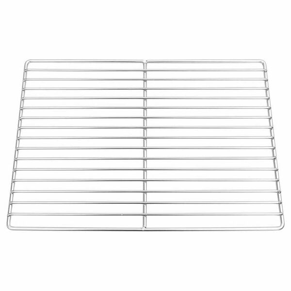 vidaXL Σχάρα ψησίματος Ασημί 40 x 30 cm Ανοξείδωτο ατσάλι