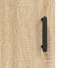 vidaXL Ντουλάπι Τοίχου Sonoma Δρυς 34,5 x 34 x 90 εκ. Επεξεργ. Ξύλο