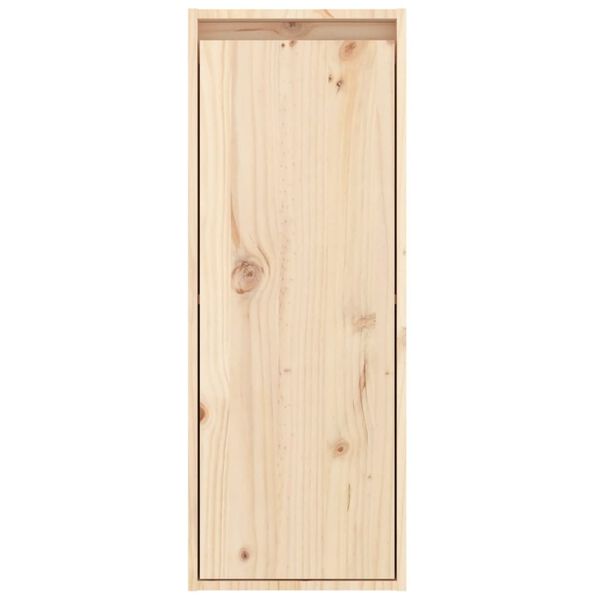 vidaXL Ντουλάπι Τοίχου 30 x 30 x 80 εκ. από Μασίφ Ξύλο Πεύκου