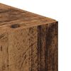 vidaXL Highboard Παλαιό ξύλο 45 x 42.5 x 185 εκ. Επεξεργασμένο ξύλο