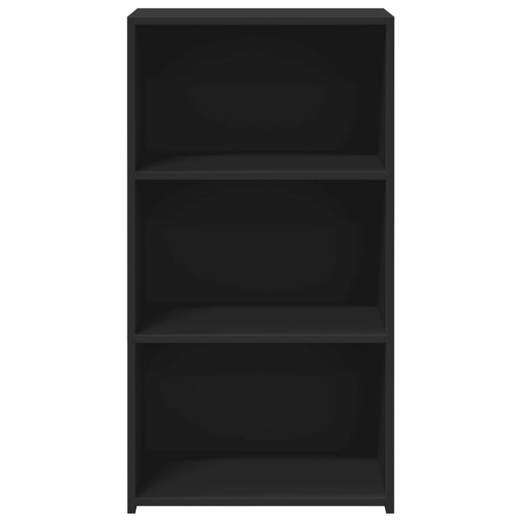 vidaXL Συρταριέρα Μαύρη 50x41x93 εκ. από Επεξεργασμένο Ξύλο