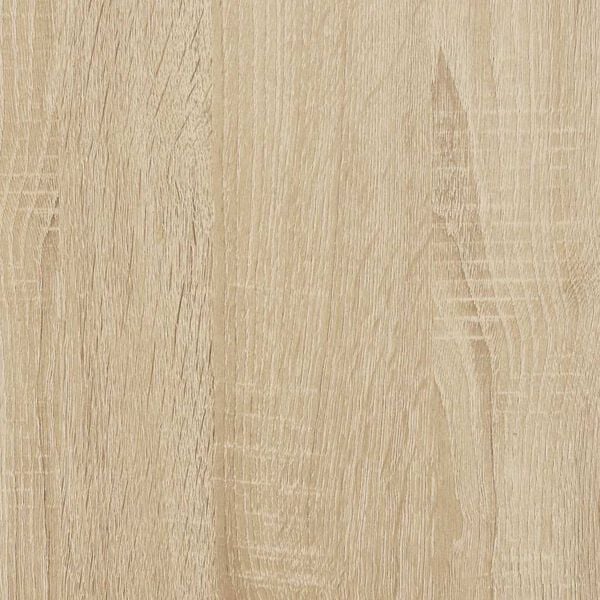 vidaXL Πλαίσιο Κρεβατιού Χωρ. Στρώμα Sonoma Δρυς 100x200εκ Επ. Ξύλο