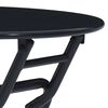 vidaXL Τραπέζι Κήπου Ανθρακί 50 x 50 x 72 cm Ατσάλι