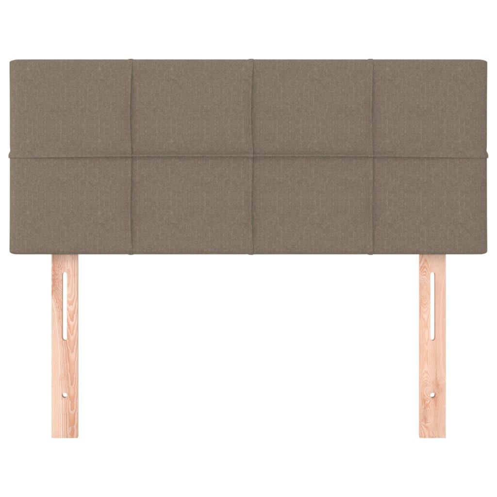 vidaXL Κεφαλάρι Κρεβατιού Taupe 90x5x78/88 εκ. Υφασμάτινο