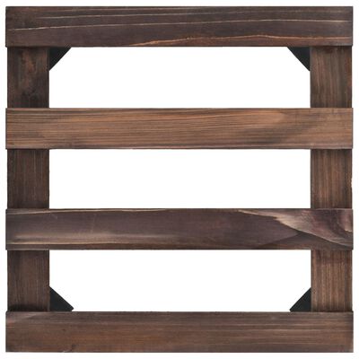 vidaXL Βάσεις για Γλάστρες με Ρόδες 4 τεμ. 25 x 25 εκ. από Ξύλο Κέδρου