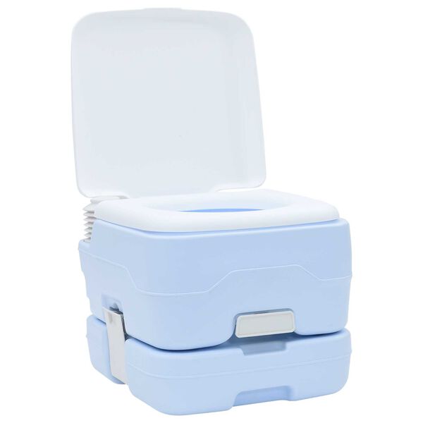 vidaXL Φορητή Τουαλέτα Καμπίνας Γαλάζιο 41.5 x 36.5 x 30 cm