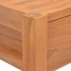vidaXL Γραφείο με 2 Συρτάρια 140 x 40 x 75 εκ. Ξύλο Teak