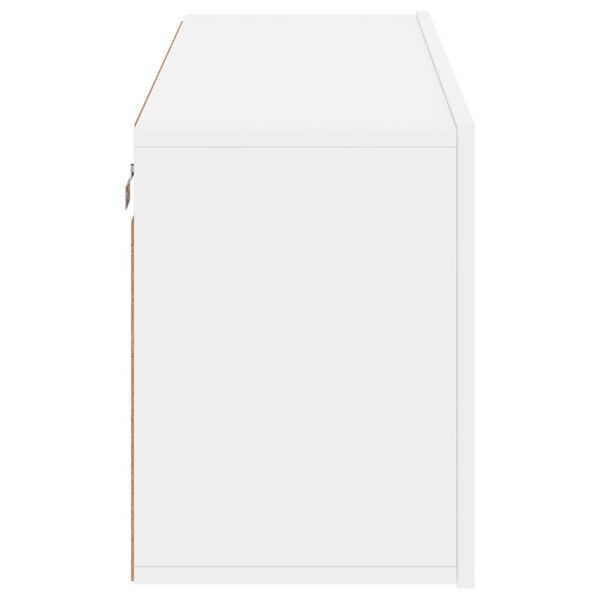 vidaXL Ντουλάπι Τοίχου Τηλεόρασης Λευκό 100 x 30 x 41 εκ.